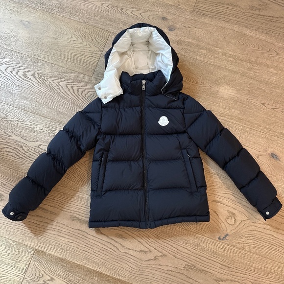 Moncler Puffer Black Jacket Kids size 10